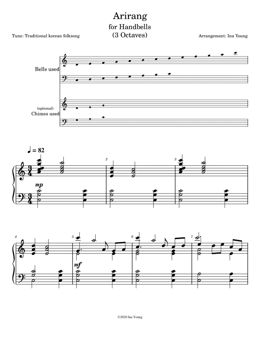 Arirang for Handbells (arr. Ina Young)