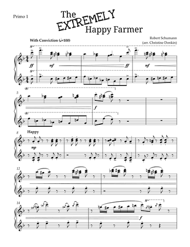 The Extremely Happy Farmer (arr. Christine Donkin)