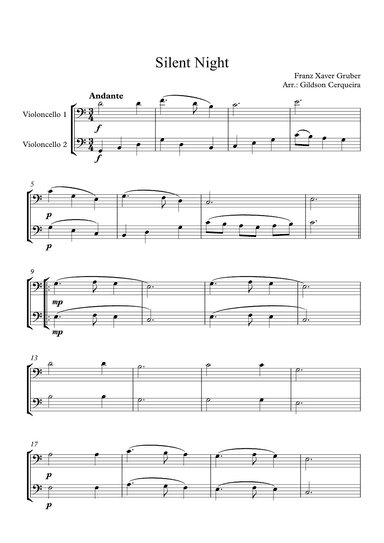 Silent Night (arr. Gildson Cerqueira)
