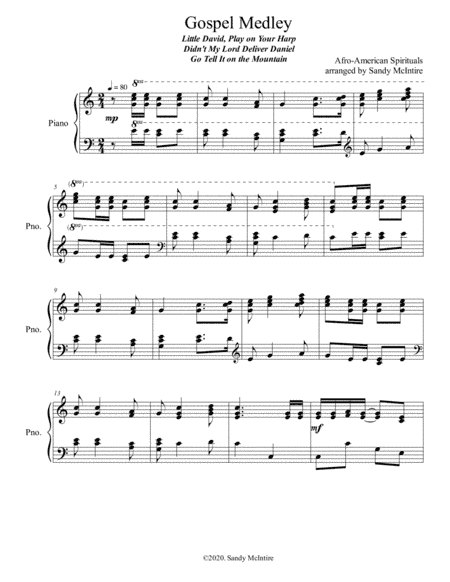 Gospel Medley (arr. Sandy McIntire)