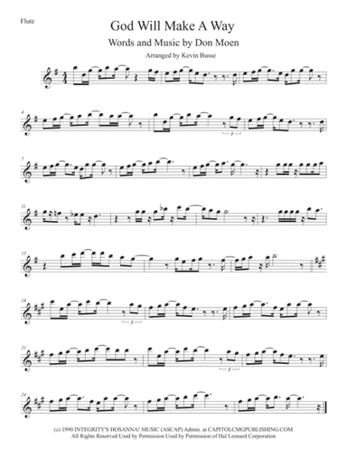 God Will Make A Way (arr. Kevin Busse)