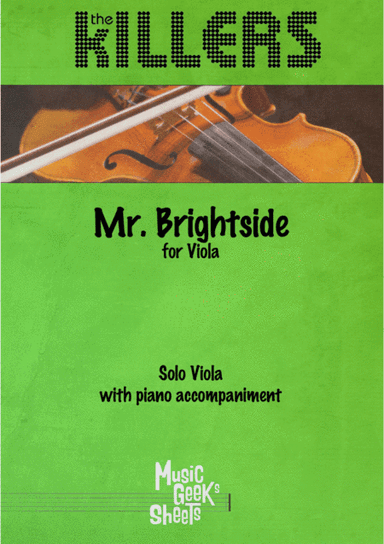 Mr. Brightside (arr. Music Geeks Sheets)