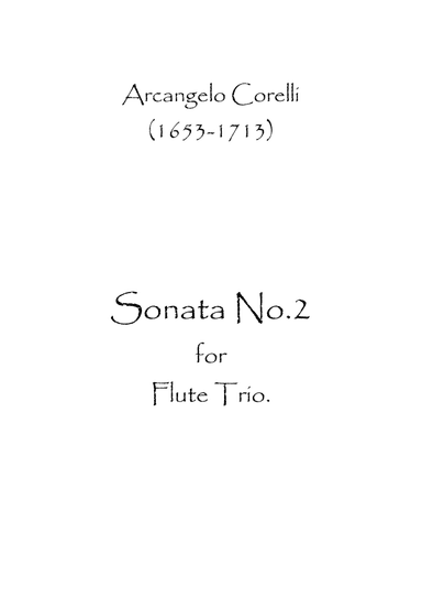 Sonata No.2 (arr. Spence Bundy)