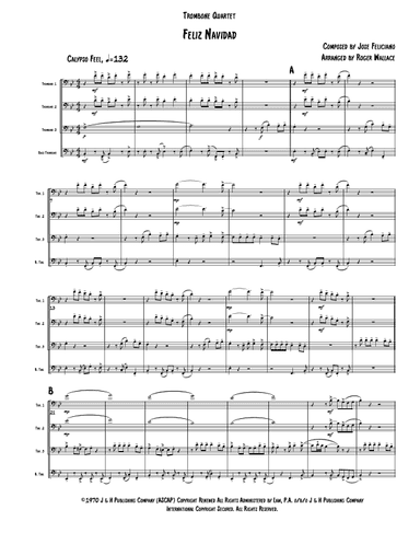 Feliz Navidad (arr. Roger Wallace)