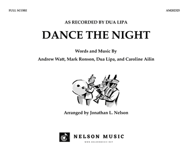 Dance The Night (arr. Jonathan L Nelson)
