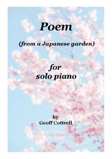 Poem (from a Japanese garden)