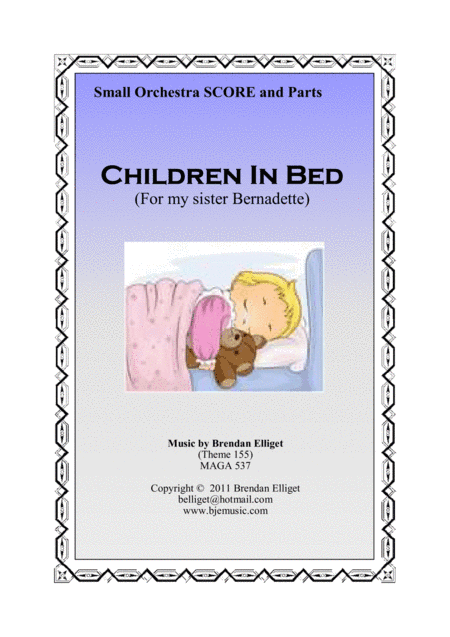 Children In Bed (For My Sister Bernadette) - Small Orchestra