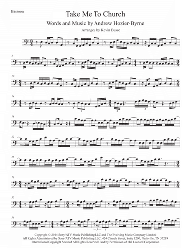 Take Me To Church (arr. Kevin Busse)