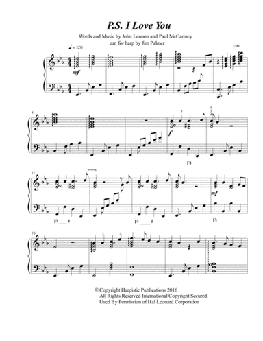 P.s. I Love You (arr. Jim Palmer)