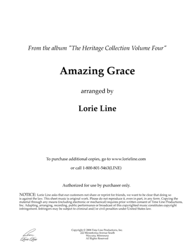 Amazing Grace (arr. Lorie Line)