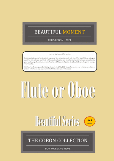 No.4 Beautiful Moment (Flute or Oboe)