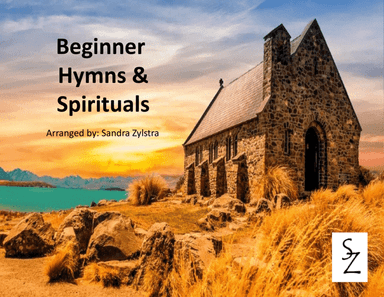 Beginner Hymns & Spirituals (prestaff piano) (arr. Sandra Zylstra)