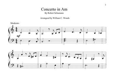 Concerto in Am (arr. William C. Woods)