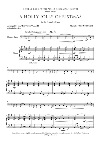 A Holly Jolly Christmas (arr. Danilo "Daca" Alves)