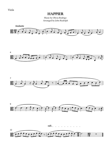 Happier (arr. John Rudolph)