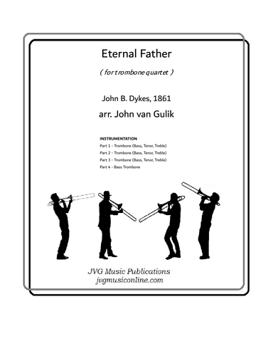 Eternal Father - Trombone Quartet (arr. John van Gulik)