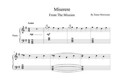 Miserere (arr. Iván Díaz)