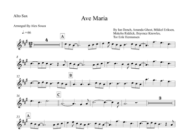 Ave Maria (arr. Alex Souza)