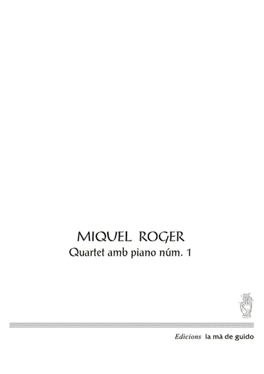 Quartet amb piano núm. 1