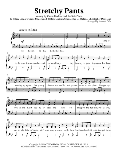 Stretchy Pants (arr. Amanda Dills)