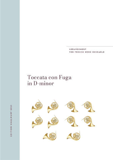 Toccata con Fuga in D-minor (arr. Edition Maulwurf)