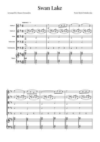 Swan Lake (arr. Glauco Fernandes)