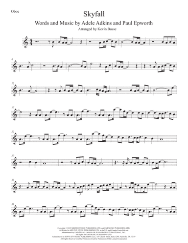 Skyfall (arr. Kevin Busse)