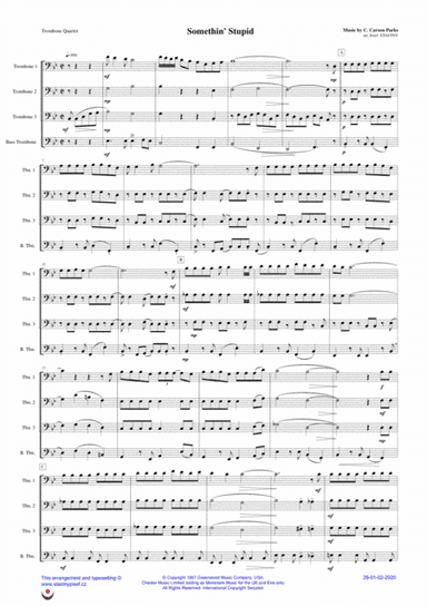 Somethin' Stupid (arr. Josef STASTNY)