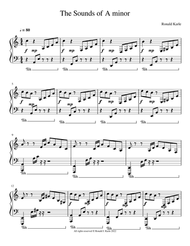 The Sounds of A minor