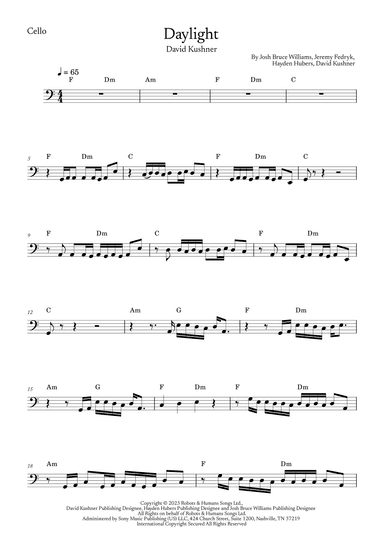 Daylight (arr. Marcony Carvalho)