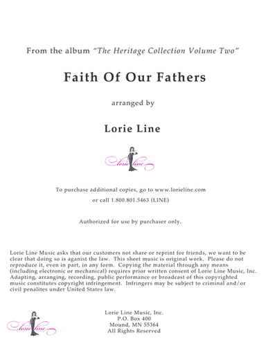 Faith Of Our Fathers (arr. Lorie Line)