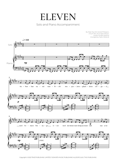Eleven (arr. Pedro Merendi)
