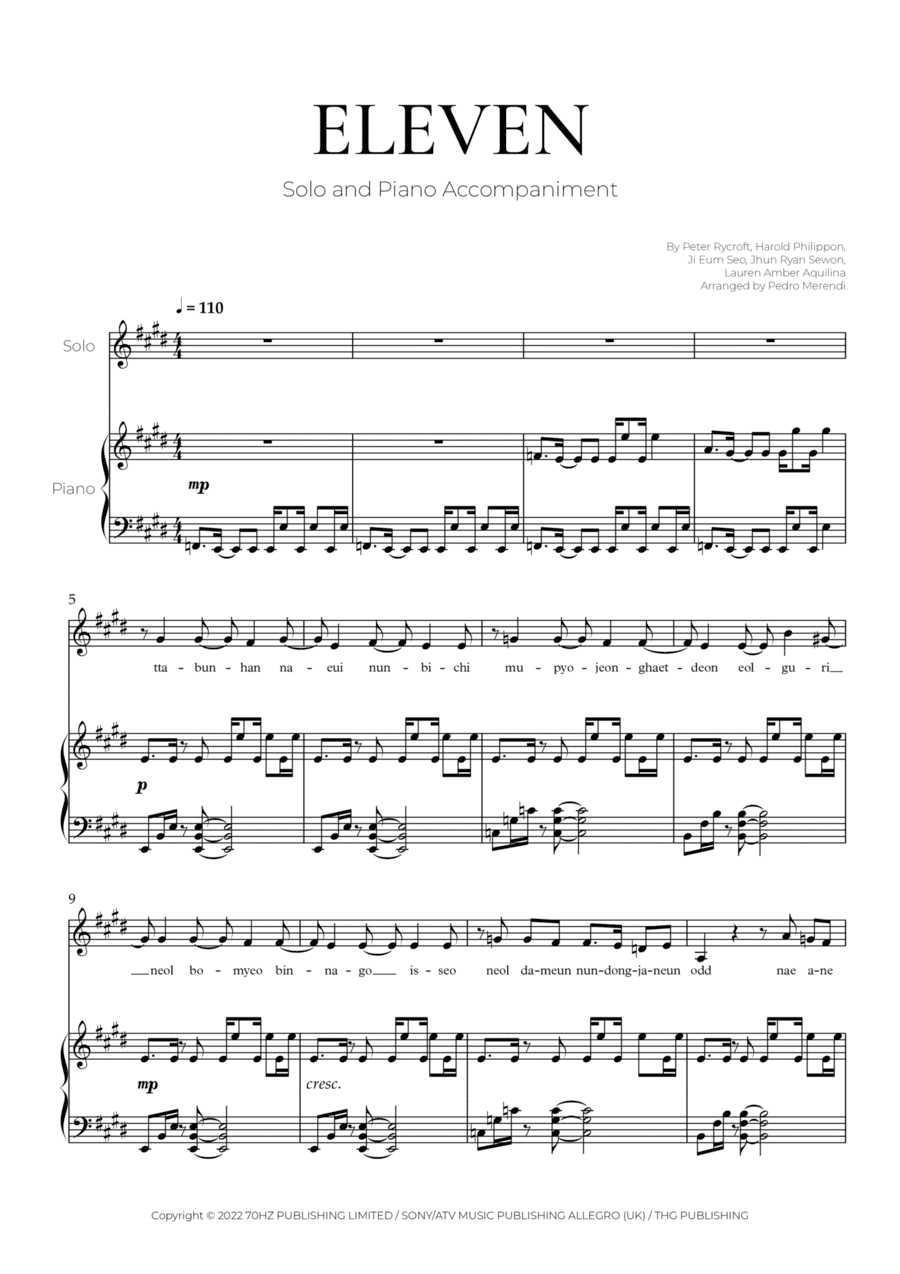 Eleven (arr. Pedro Merendi)