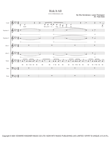 Risk It All (arr. Rob Dietz)