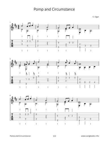 Pomp and Circumstance (arr. Bettina Schipp)