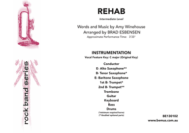 Rehab (arr. Brad Esbensen)