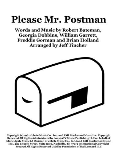 Please Mr. Postman (arr. Jeff Tincher)