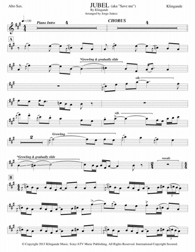 Jubel (arr. Jorge Juárez)
