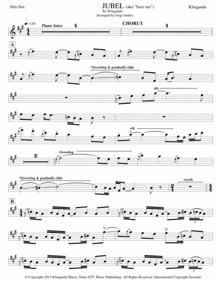 Jubel (arr. Jorge Juárez)