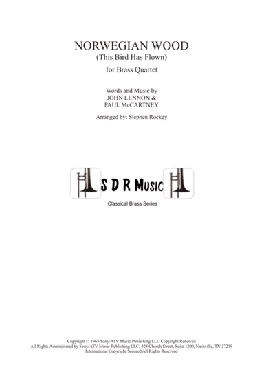 Norwegian Wood (this Bird Has Flown) (arr. Stephen Rockey)