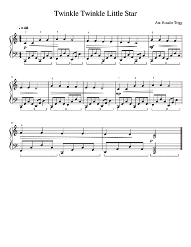 Twinkle Twinkle Little Star (arr. Rosalie Trigg)