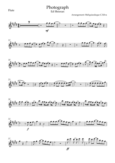 Photograph (arr. Melquisedeque C.Silva)