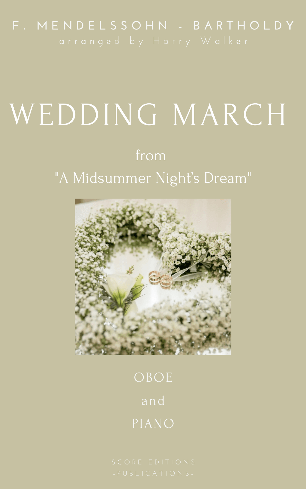 Wedding March (for Oboe and Piano) (arr. Harry Walker)