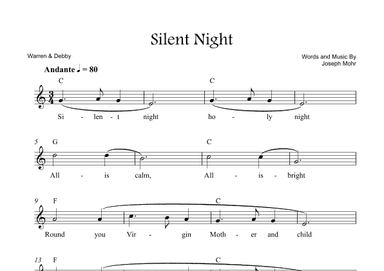 Silent Night (arr. Warren & Debby)