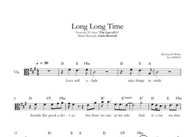 Long Long Time (arr. SMMUS)