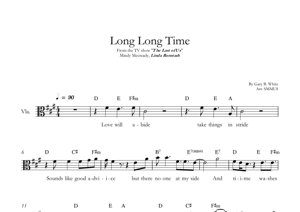Long Long Time (arr. SMMUS)