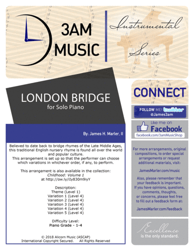 London Bridge (Theme and Variations) (arr. James Marler)