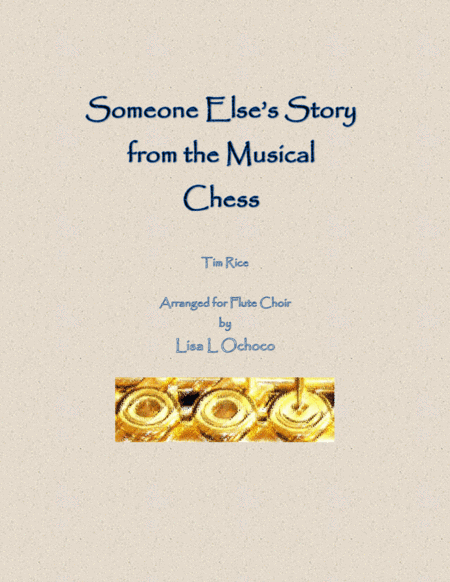Someone Else's Story (arr. Lisa L Ochoco)