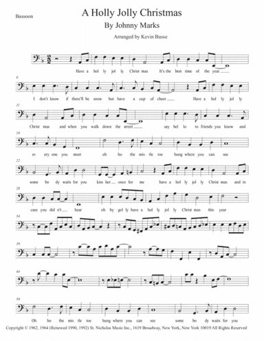 A Holly Jolly Christmas (arr. Kevin Busse)
