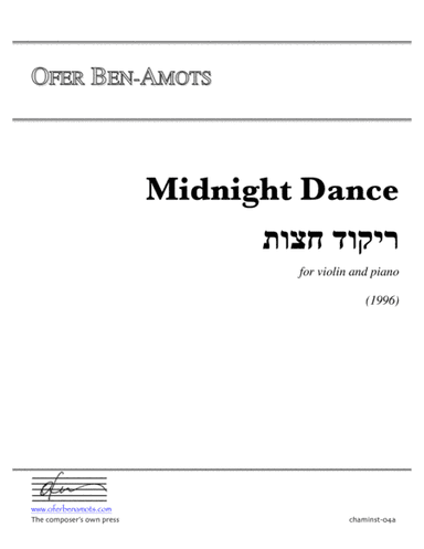 Midnight Dance - for violin and piano